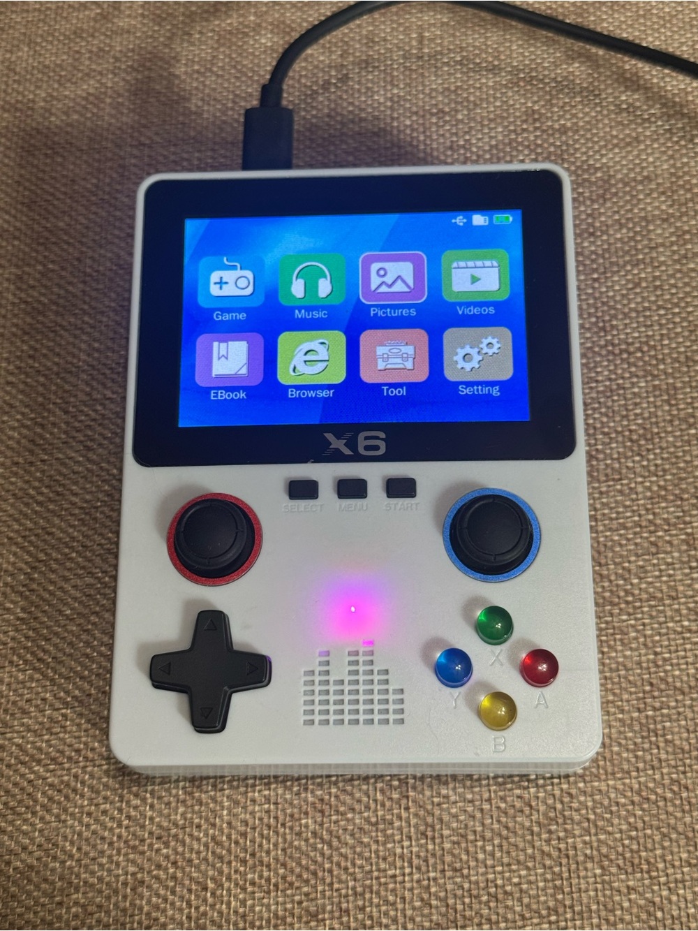 🎮 X6 Retro Handheld Gaming Console – 32GB – Thousands of Games